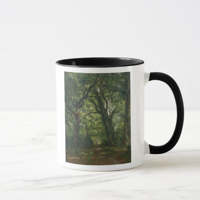 Taza Trayectoria en el bosque, 1864 (Derecha)