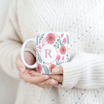 Trazo botánico floral primavera colorido