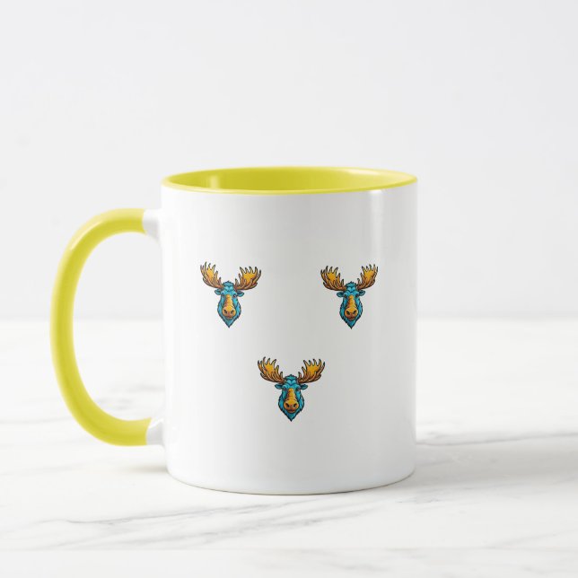Taza Tre älgar på en mugg (Izquierda)