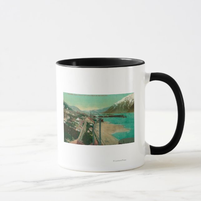 Taza Treadwell, AK y Douglas City y Juneau en (Derecha)