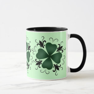 Taza Trébol de lujo del victorian