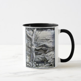 Taza Tréeman Black and White coffee mug