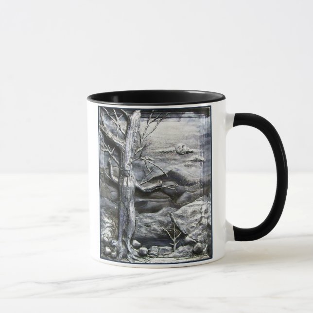 Taza Tréeman Black and White coffee mug (Derecha)