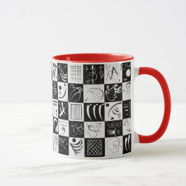 Taza Treinta, Abstracción Biomórfica - Kandinsky