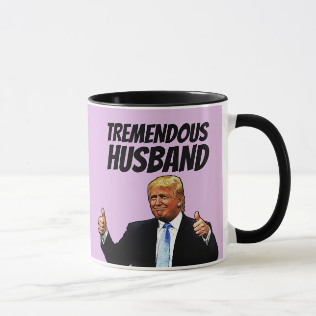 TAZA TREMENDO BARRO DE CAFÉ DE TRUMP MARINO (Derecha)