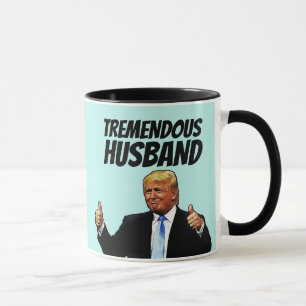 TAZA TREMENDO CAFÉ DE TRUMP MARINO