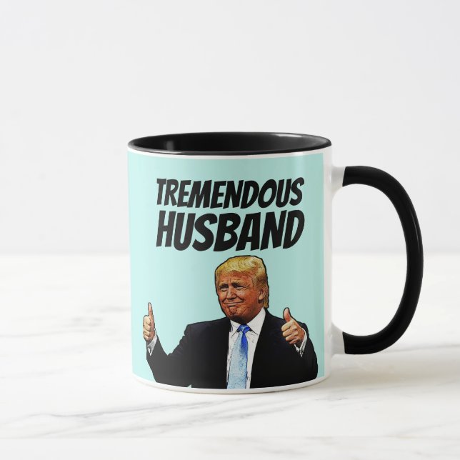 TAZA TREMENDO CAFÉ DE TRUMP MARINO (Derecha)