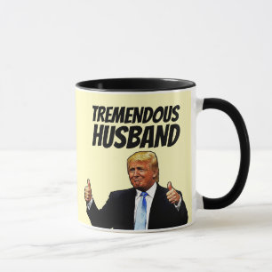 TAZA TREMENDO CAFÉ DE TRUMP MARINO