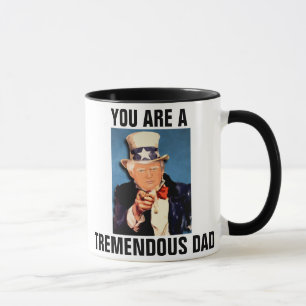 Taza TREMENDO DAD Donald Trump café Mug
