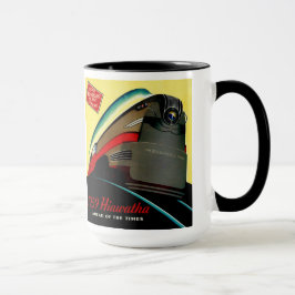 Taza Tren aerodinamizado Hiawatha del vintage