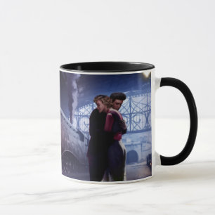 Taza Tren azul