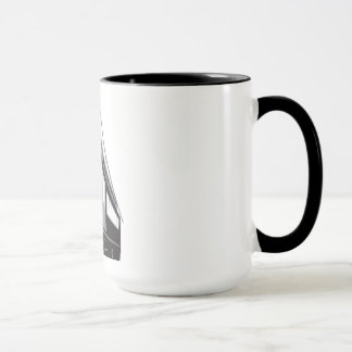 Taza Tren de la tranvía del tranvía del vintage