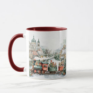 Taza Tren de Navidad