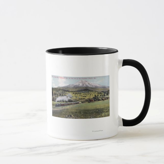 Taza Tren de Shasta y del Pacífico meridional (Derecha)