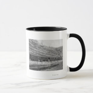 Taza Tren en Burlington y Misuri