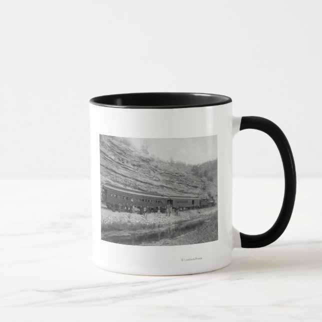 Taza Tren en Burlington y Misuri (Derecha)