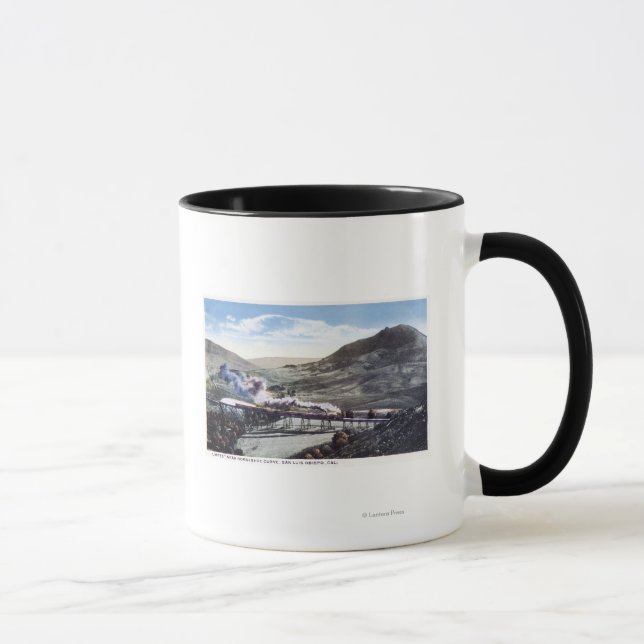 Taza Tren limitado, curva herradura (Derecha)
