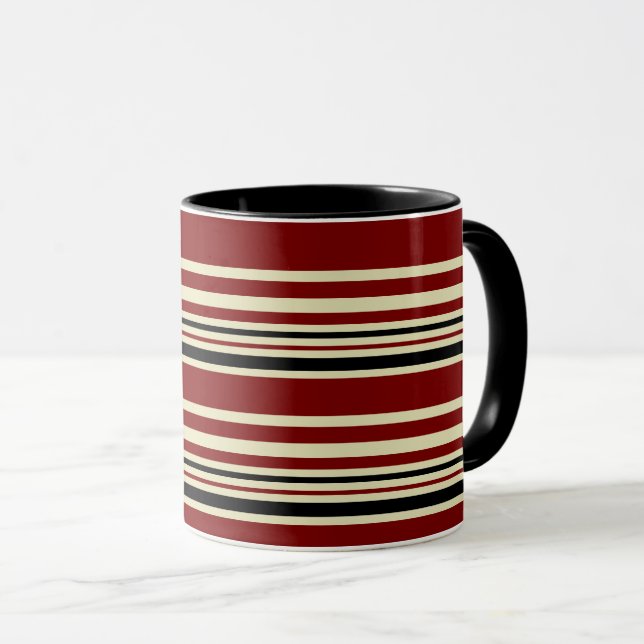 Taza Trendy Black and Gold Marble Coffee Cup (Anverso derecho)