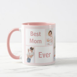 Taza Trendy Modern Mother Best Mom Ever Keepsake 