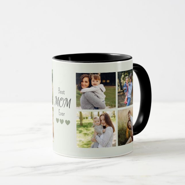 Taza Trendy Mother Best Mom Ever Keepsake (Anverso derecho)