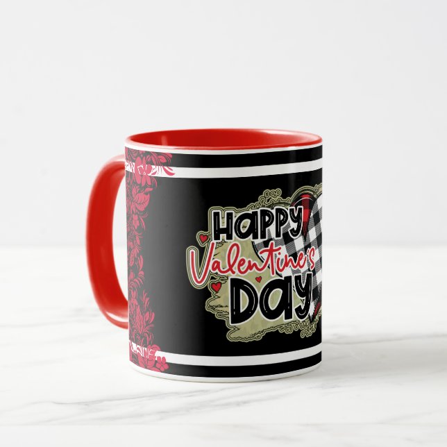 Taza Trendy My Día de San Valentín Mug (Anverso izquierdo)
