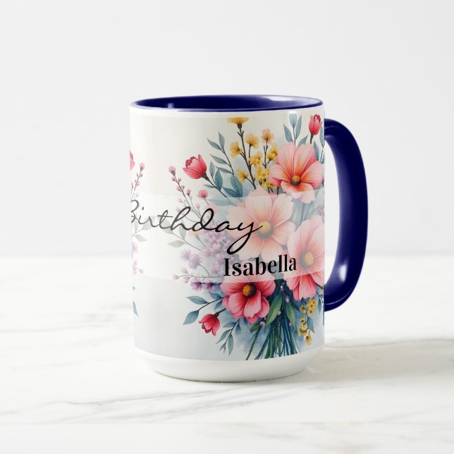 Taza Trendy Wildflowers Beautiful Luxury Collection (Anverso derecho)