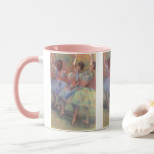 Taza Tres bailarinas de Edgar Degas, Arte de ballet vin