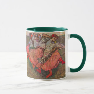 Taza Tres bailarinas rusas de Edgar Degas