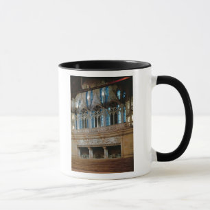 Taza Tres chimeneas esculpidas en el Salle