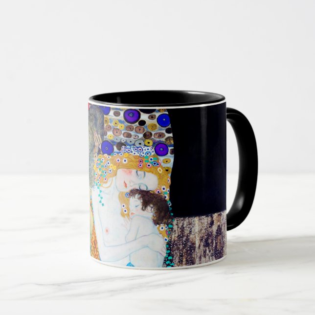 Taza Tres Edades de Vida, Gustav Klimt (Anverso derecho)