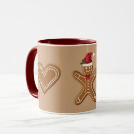 Taza Tres formas de galletas de jengibre para Navidad