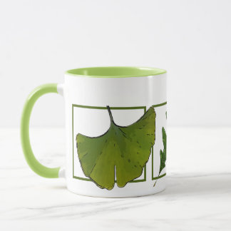 Taza Tres hojas