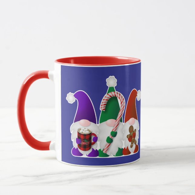 Taza Tres Navidades Gnomes (Izquierda)