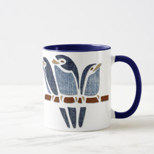 Taza Tres pájaros