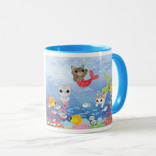 Taza Tres Purrmaids
