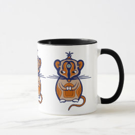 Taza Tres Ratones Marrones