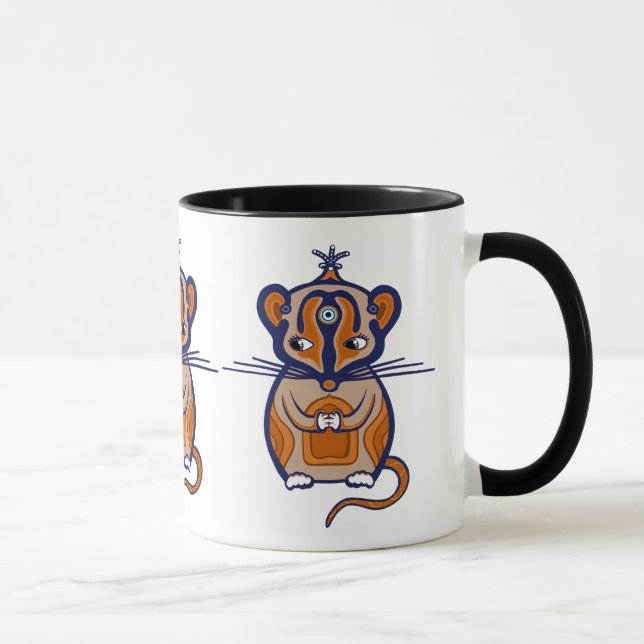 Taza Tres Ratones Marrones (Derecha)