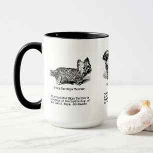 Taza Tres razas de perros terrier