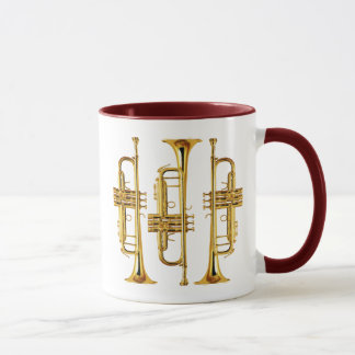 Taza Tres Trumpets
