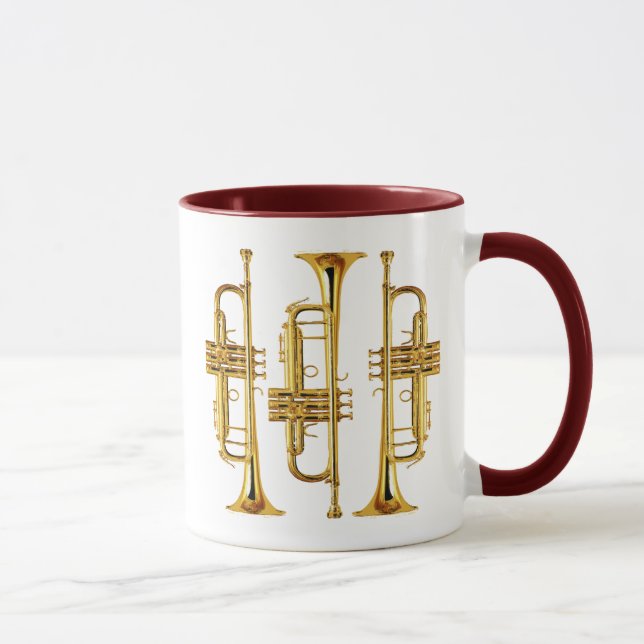Taza Tres Trumpets (Derecha)