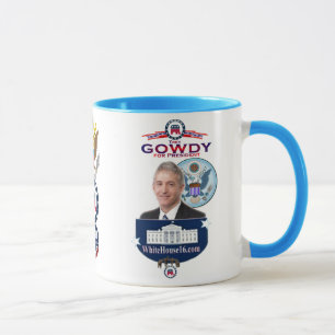 Taza Trey Gowdy para presidente Ringer Mug