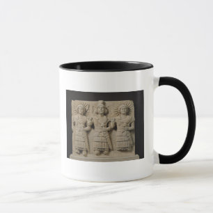 Taza Tríada de dioses de Palmyrene, de la región del