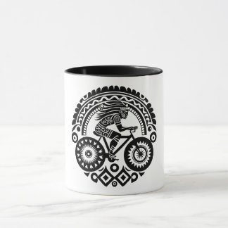 Taza Tribal Cyclist