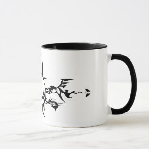 Taza tribal del escorpión