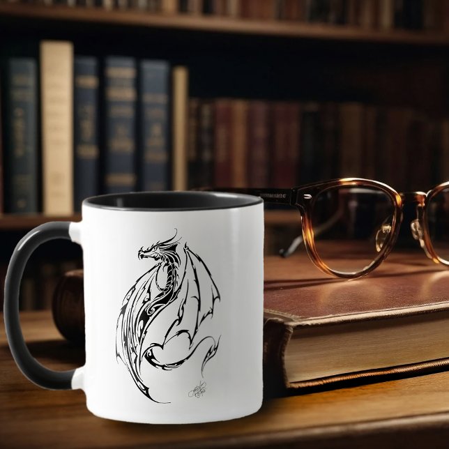 Taza Tribal Dragon (Subido por el creador)
