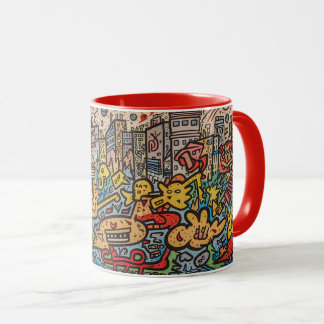 Taza Tributo a Haring City