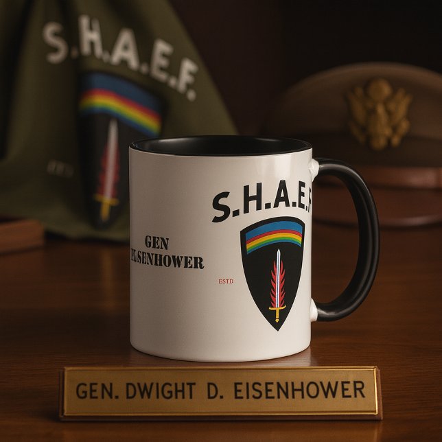 Taza Tributo personalizado de SHAEF  (SHAEF Tribute Personalized Coffee Mug)