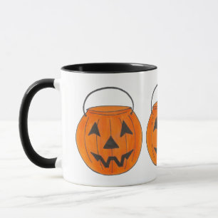 Taza Trick Jack o' Lantern o la calabaza de Halloween