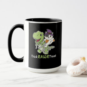 Taza Trick Trick Rawr Treat T-rex Mummy Costume