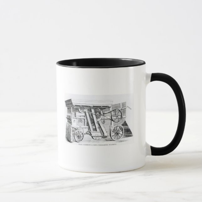 Taza Trilla combinada patente de Garrett y de los hijos (Derecha)